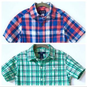 Childrens Place & Gap | Button-Up w/ Pocket Boys S